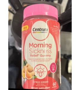 Centrum 60count Morning Sickness Relief Gummies. 7392units. EXW New Jersey